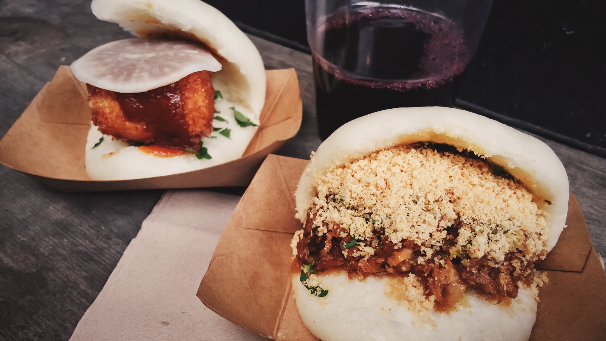 Classic and Daikon Bao at Bao